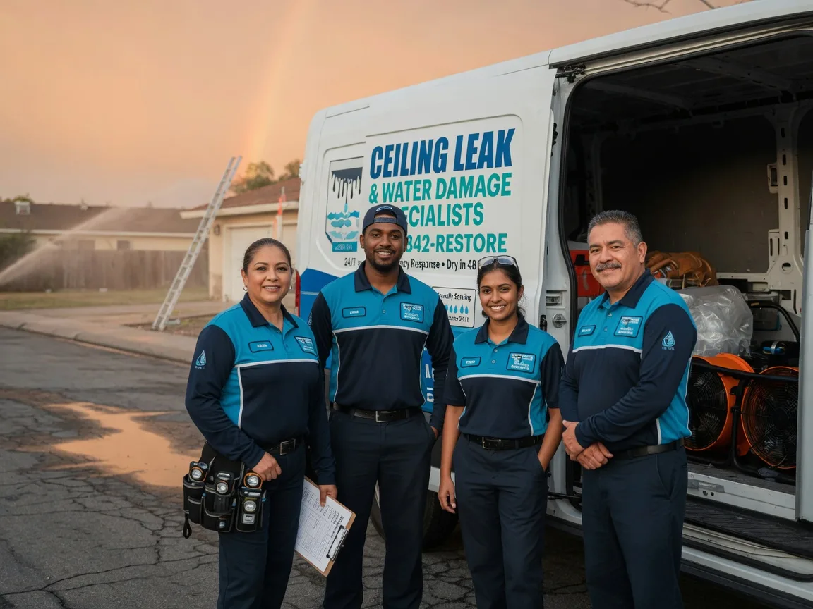 Ceiling Leak Cleanup company in Rhinelander, WI