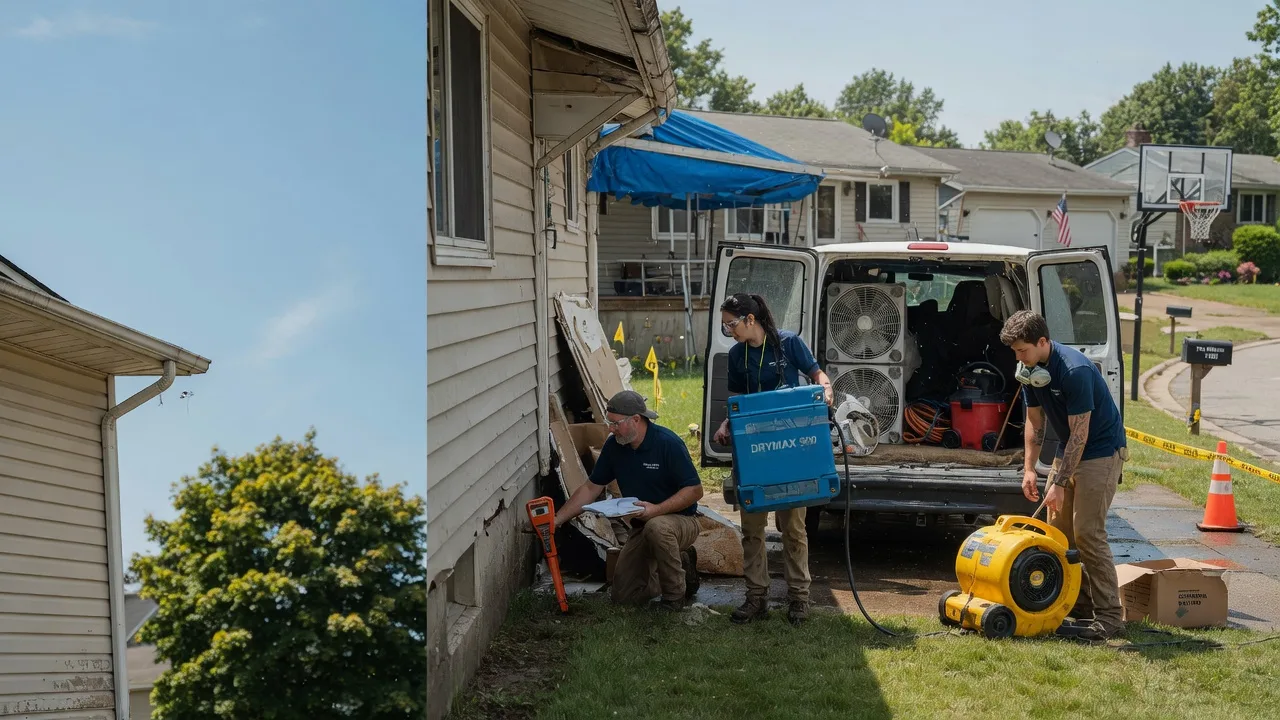 Ceiling Leak Cleanup in Rhinelander, WI near me
